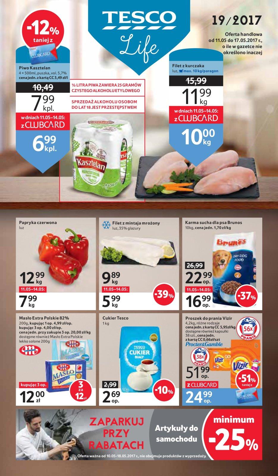 Gazetka promocyjna Tesco str. 1