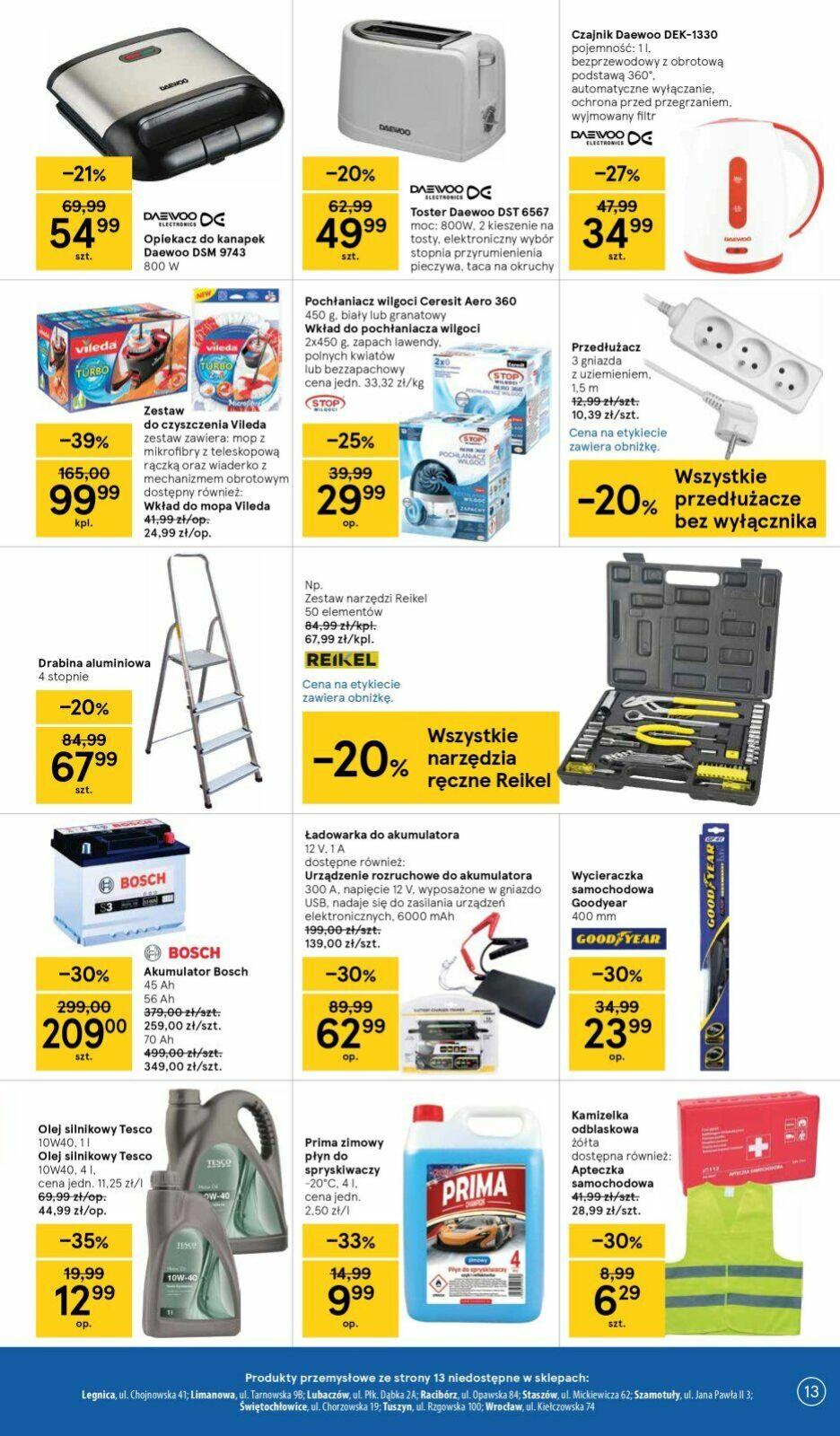 Gazetka promocyjna Tesco str. 13