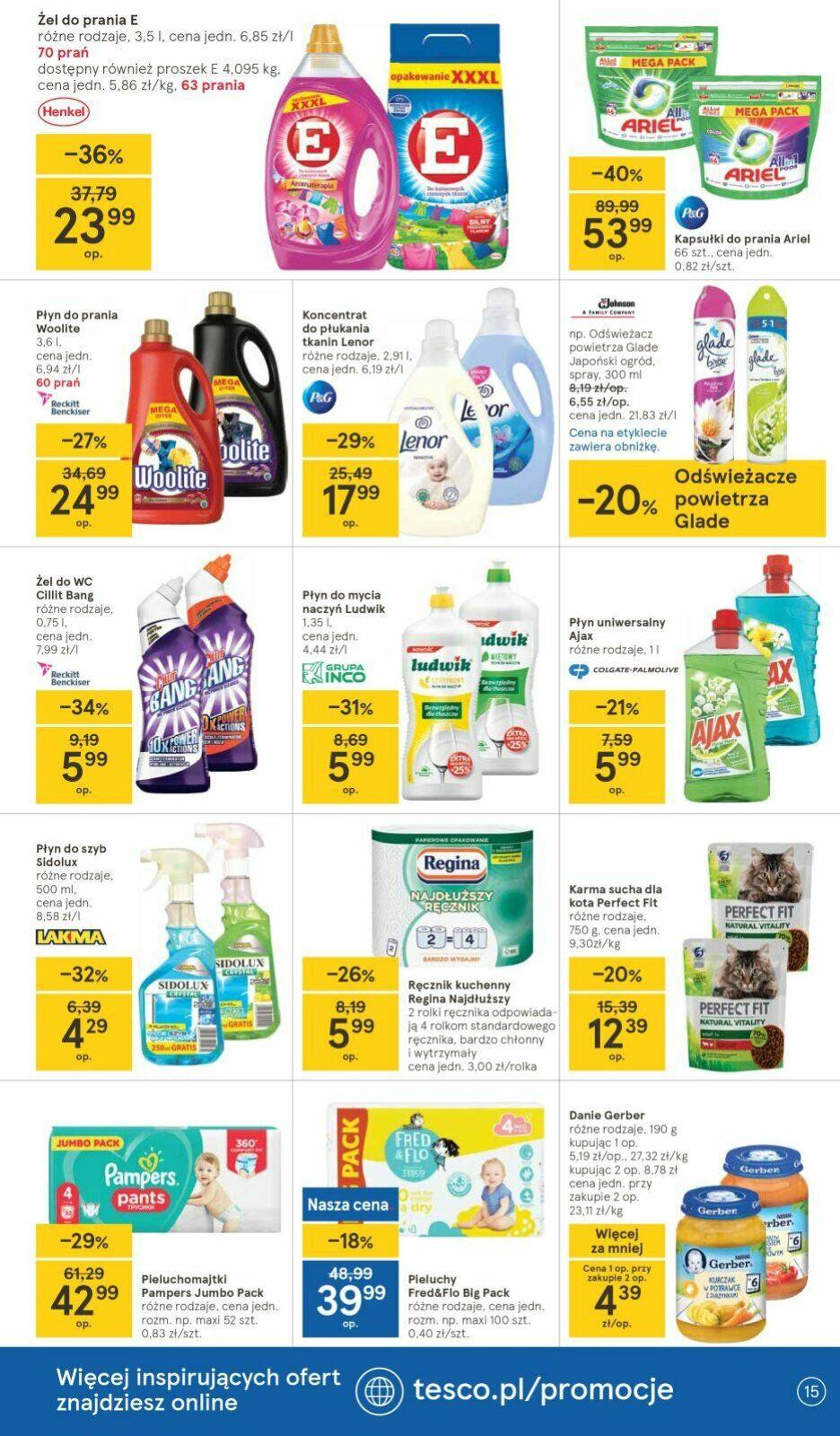 Gazetka promocyjna Tesco str. 15