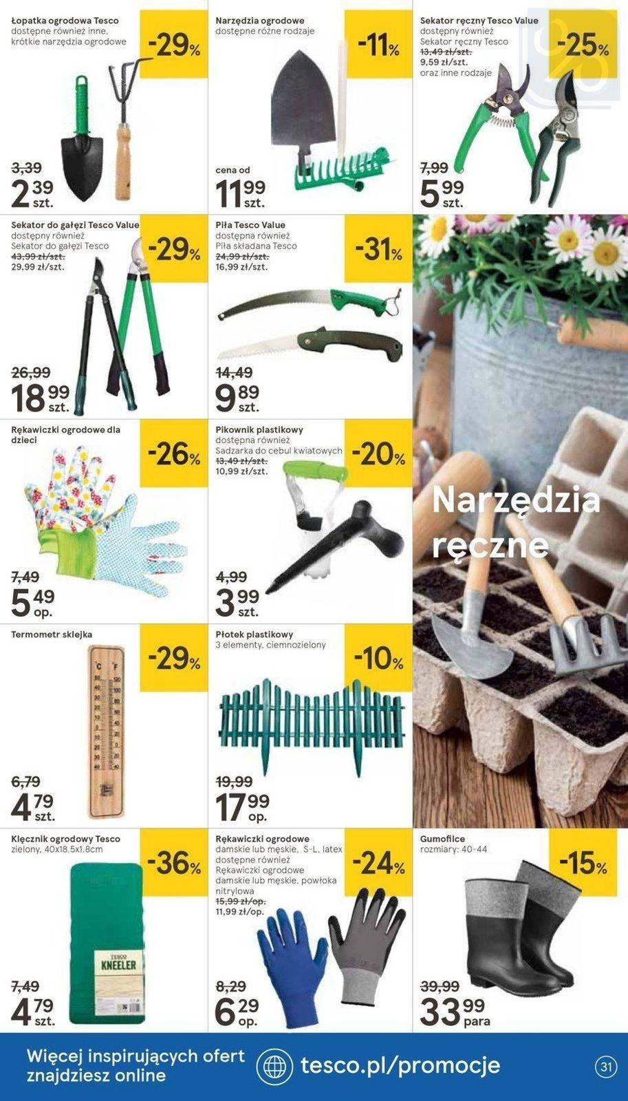 Gazetka promocyjna Tesco str. 31