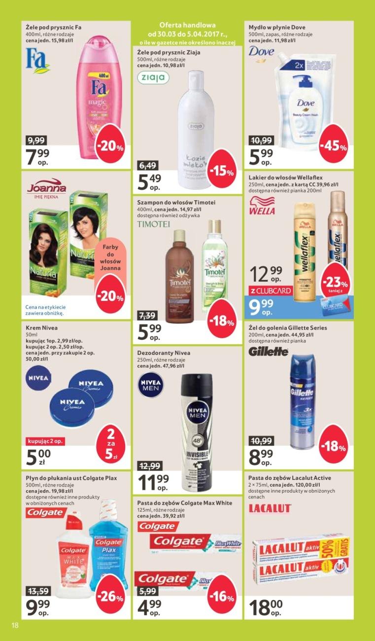 Gazetka promocyjna Tesco str. 18
