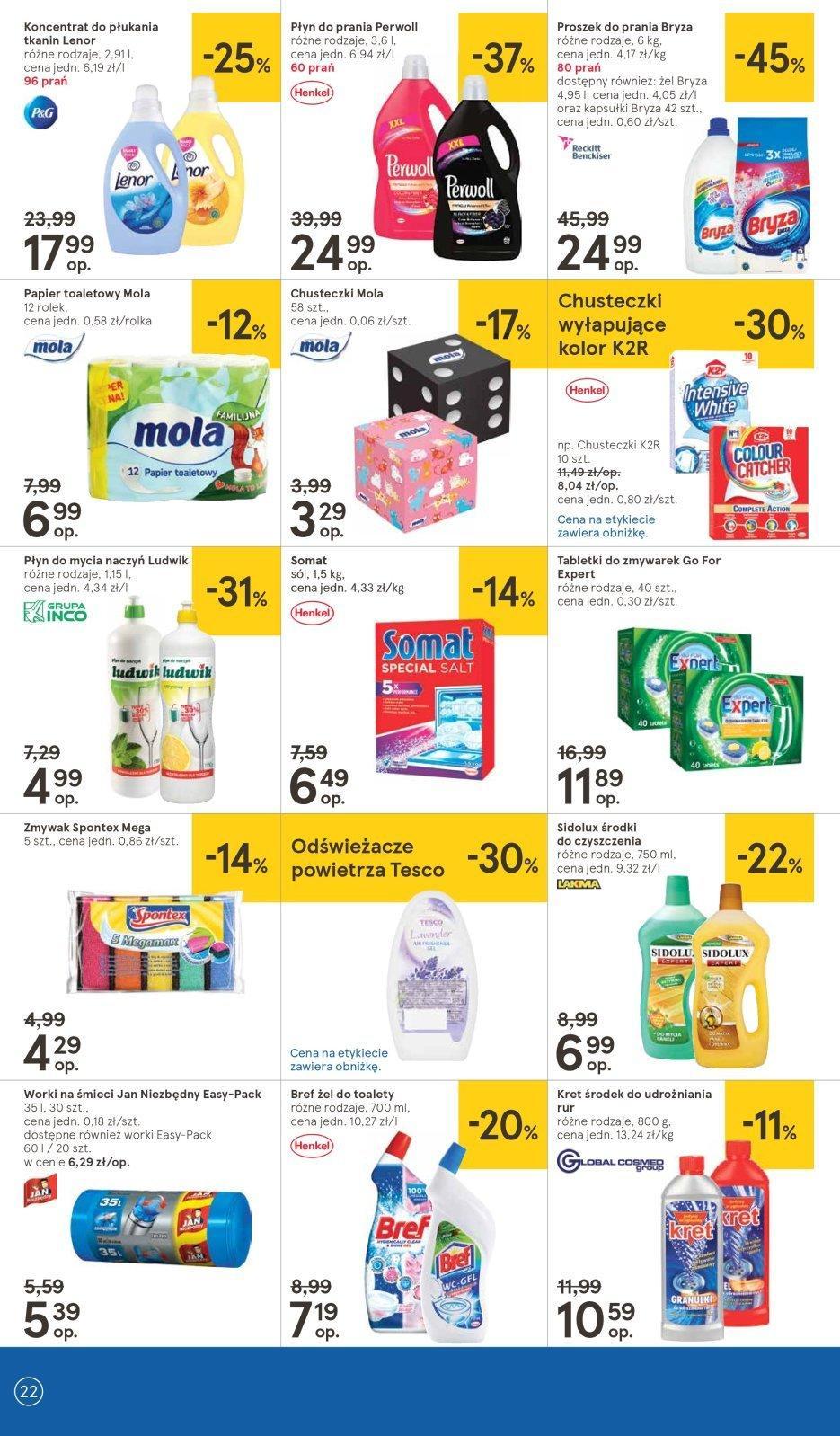 Gazetka promocyjna Tesco str. 22