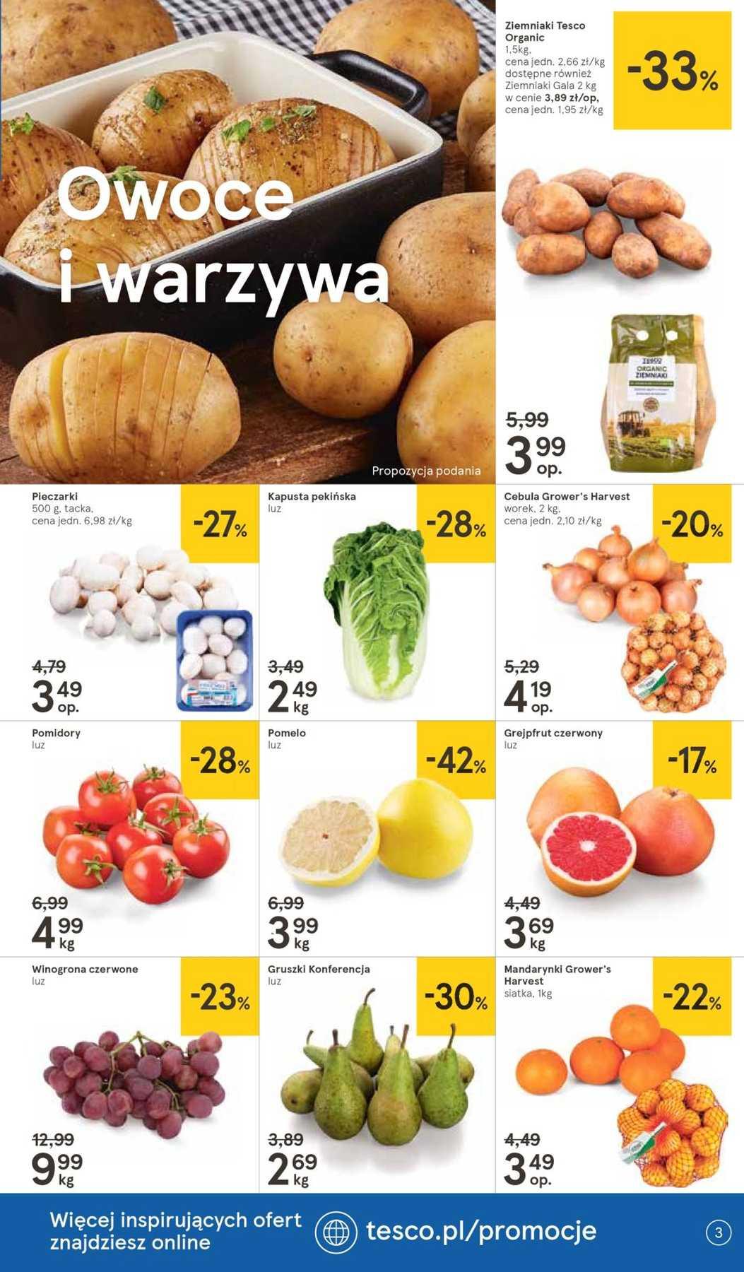 Gazetka promocyjna Tesco str. 3