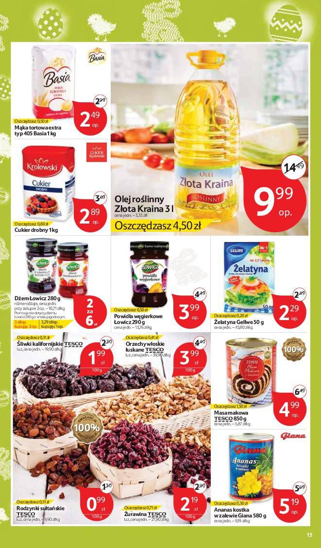 Gazetka promocyjna Tesco str. 13
