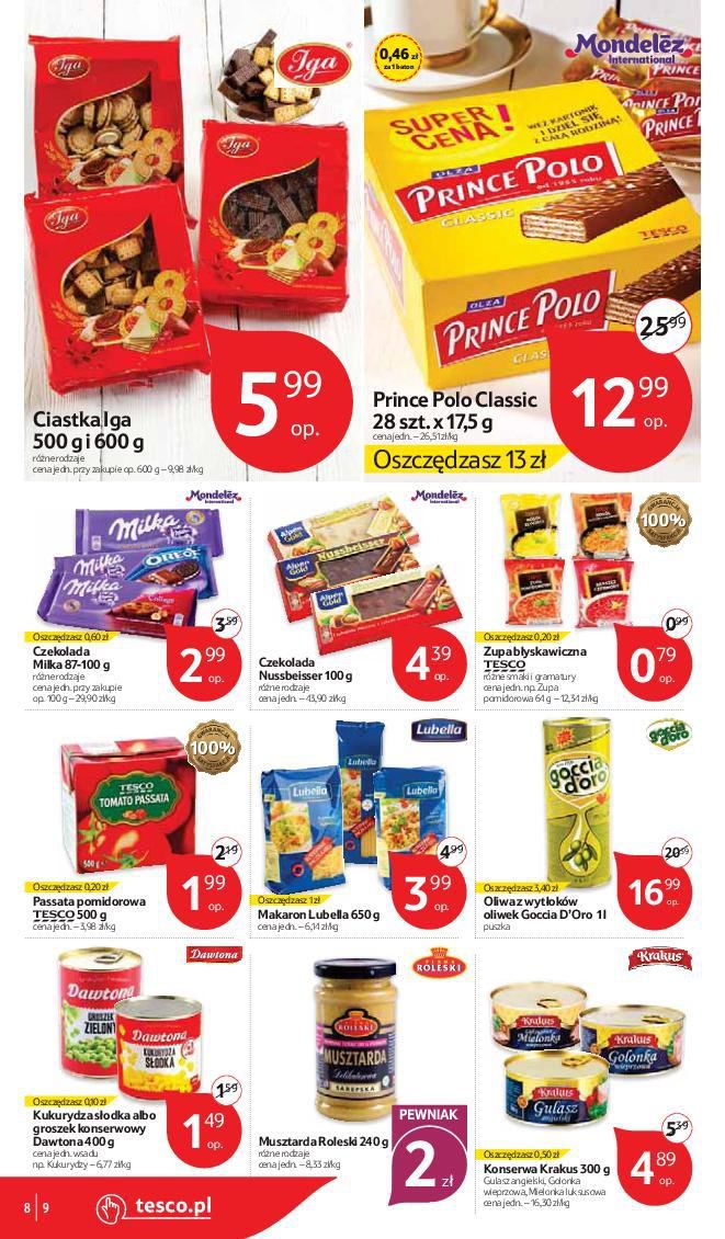 Gazetka promocyjna Tesco str. 8