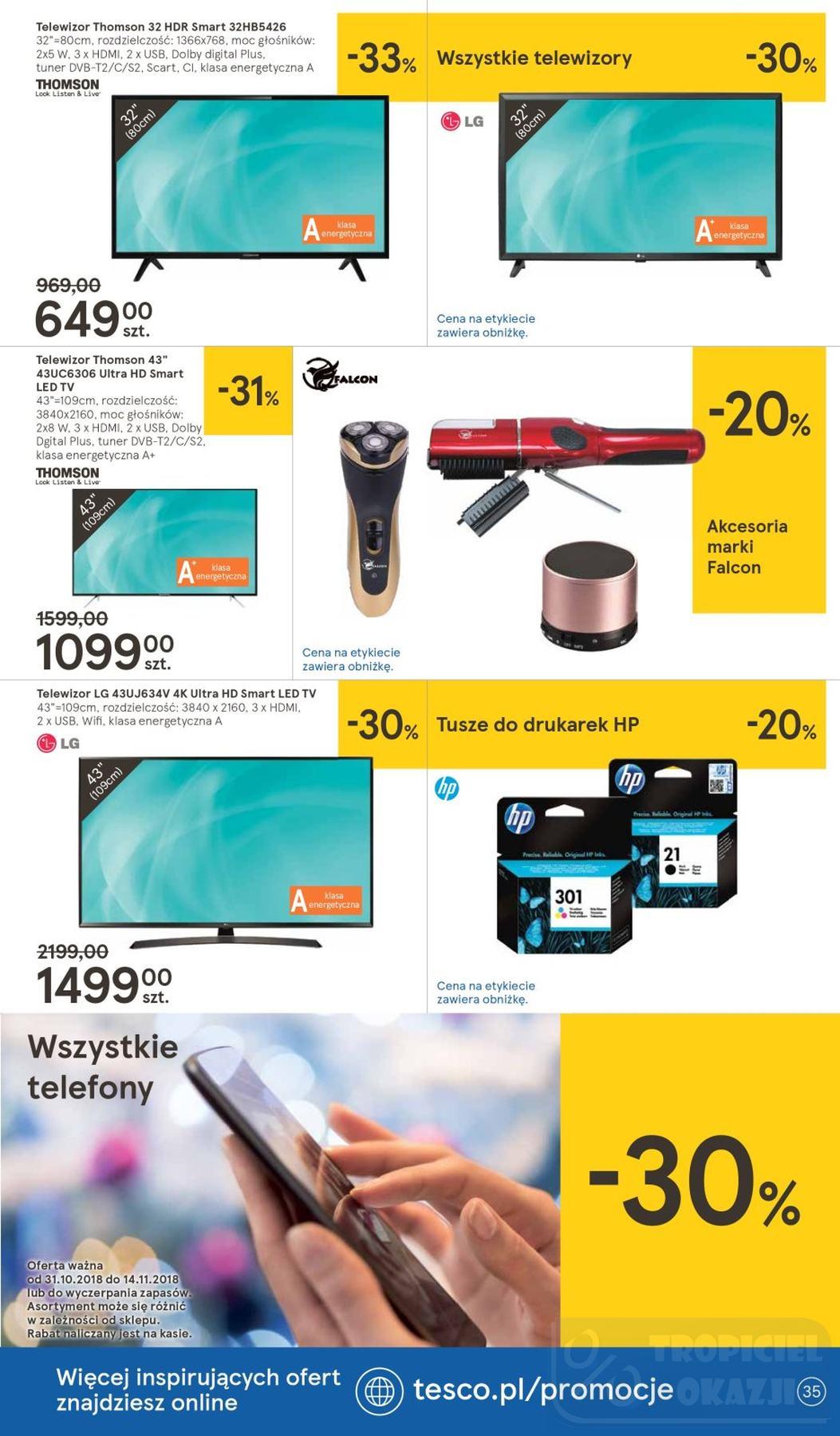 Gazetka promocyjna Tesco str. 35