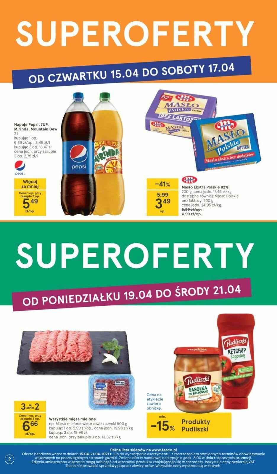 Gazetka promocyjna Tesco str. 2