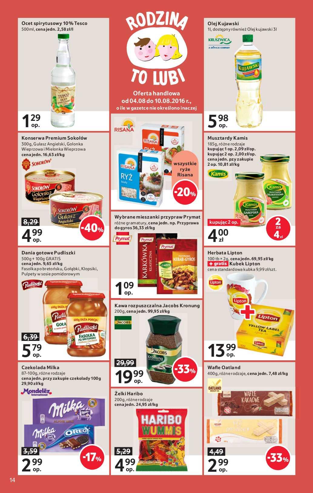 Gazetka promocyjna Tesco str. 14