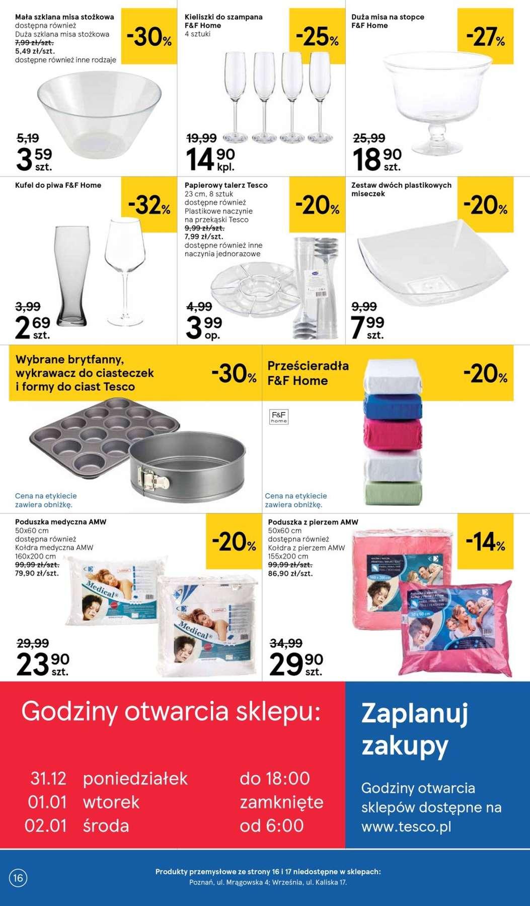 Gazetka promocyjna Tesco str. 16