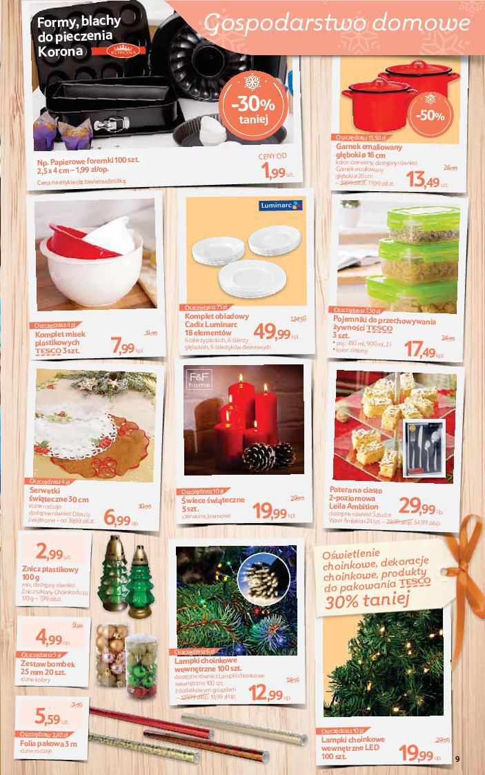 Gazetka promocyjna Tesco str. 9