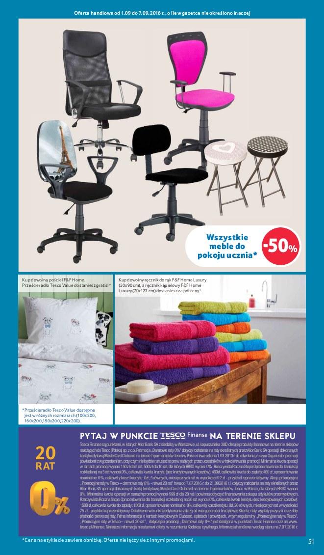 Gazetka promocyjna Tesco str. 51