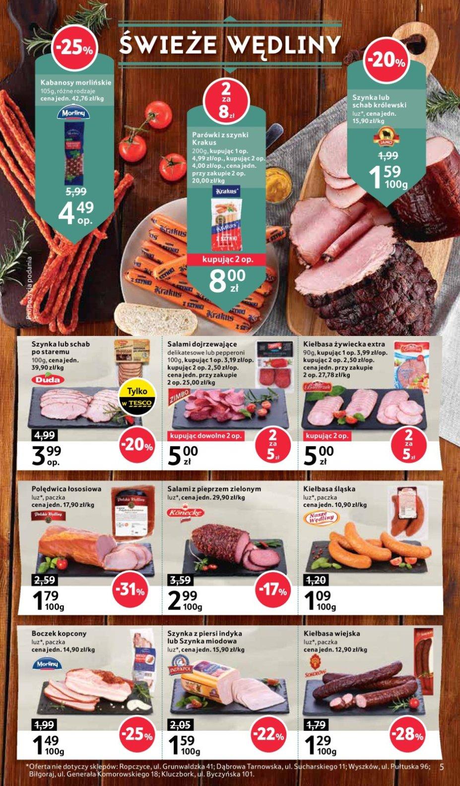 Gazetka promocyjna Tesco str. 5