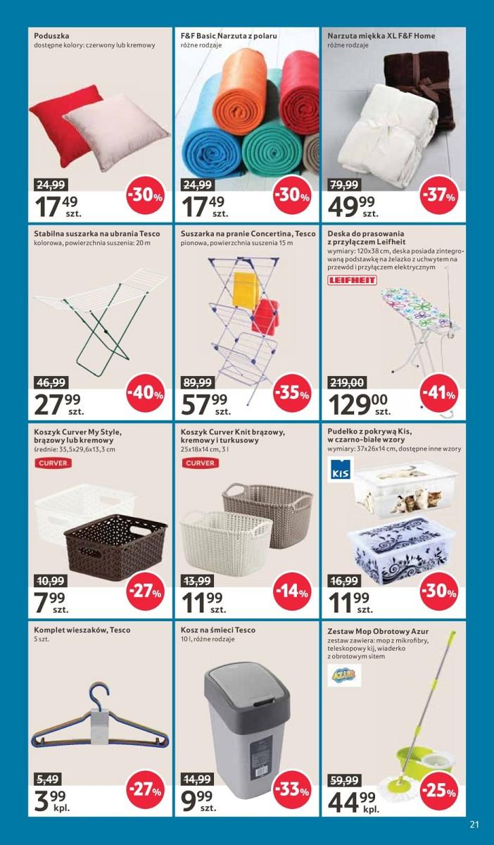 Gazetka promocyjna Tesco str. 21