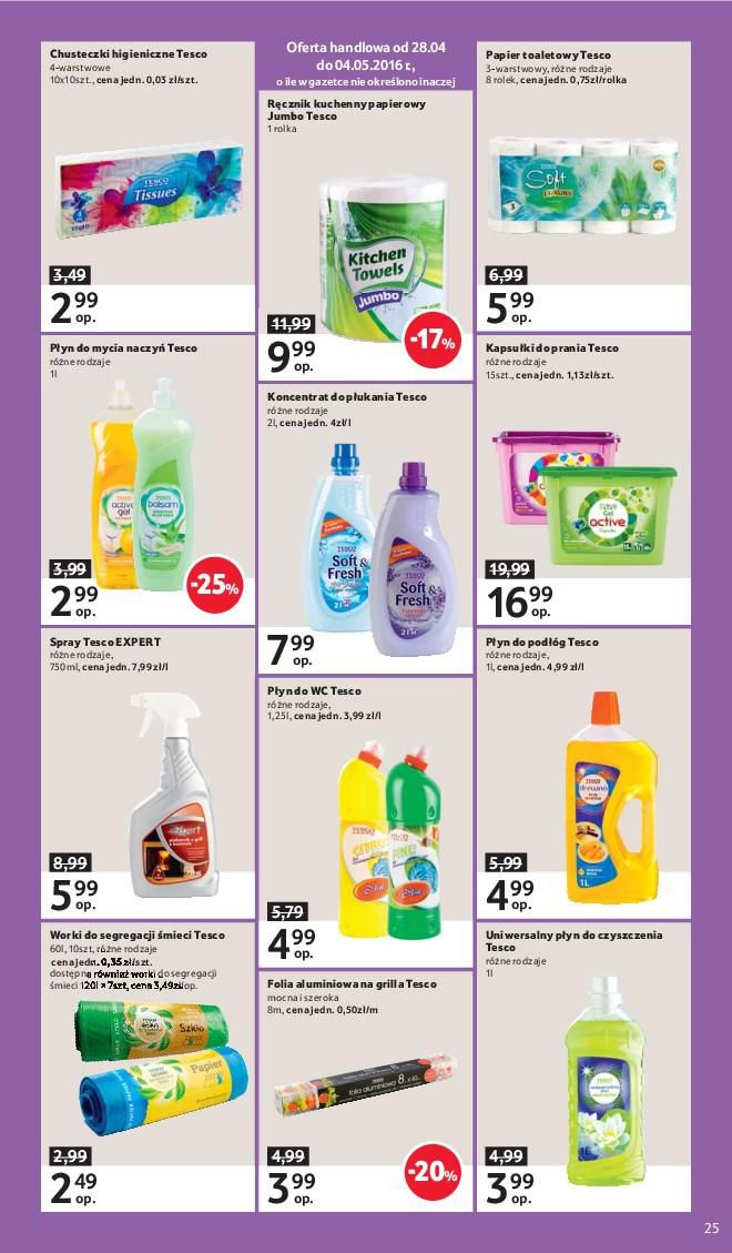 Gazetka promocyjna Tesco str. 25