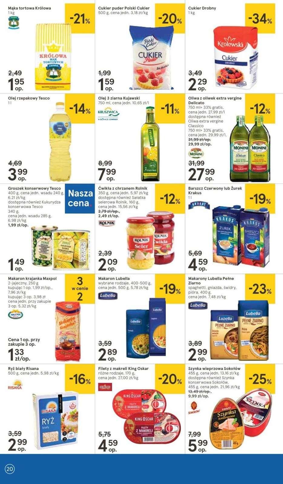 Gazetka promocyjna Tesco str. 20