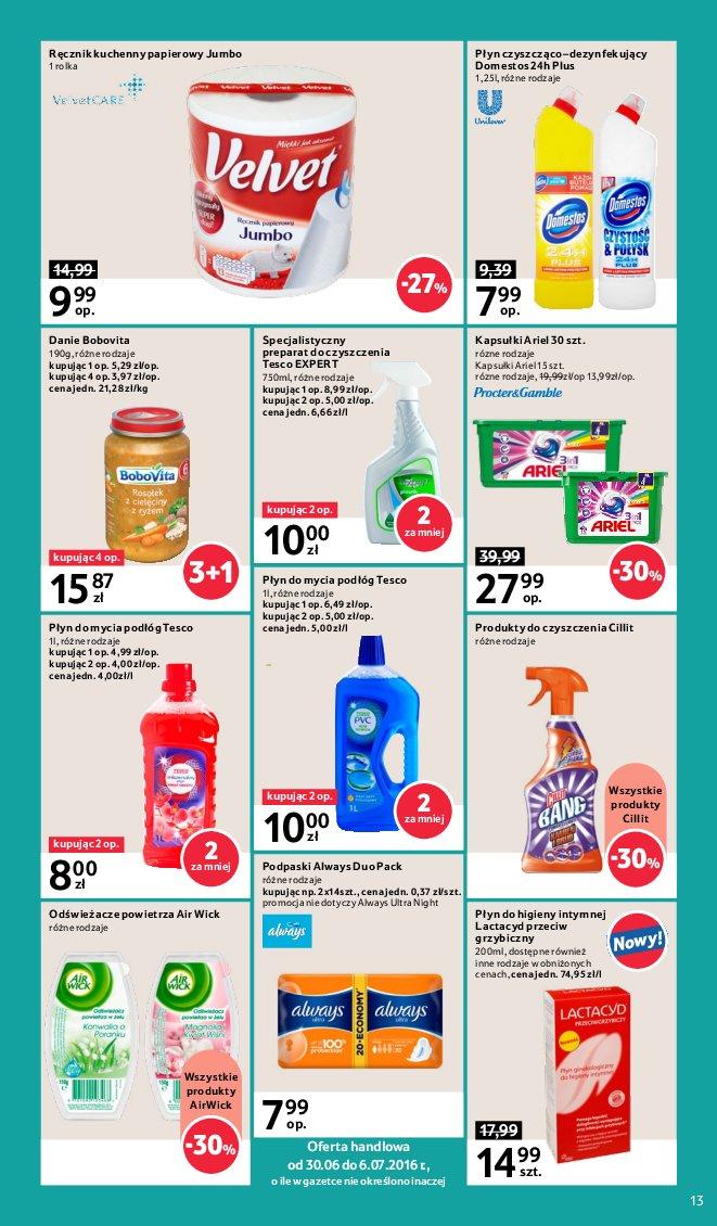 Gazetka promocyjna Tesco str. 13