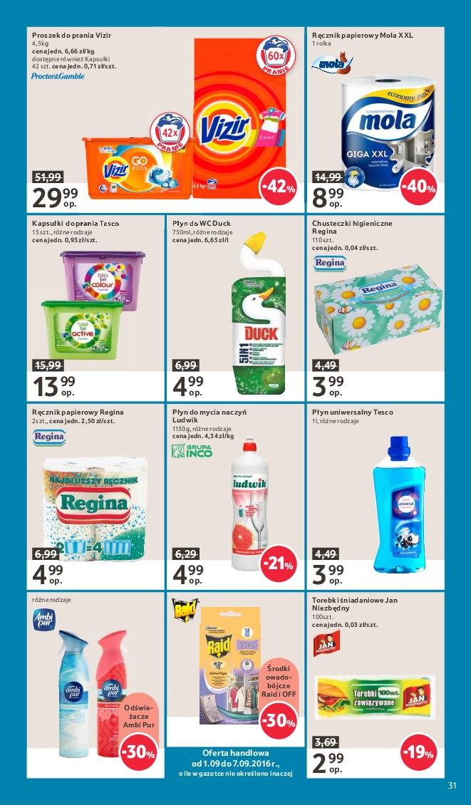 Gazetka promocyjna Tesco str. 31