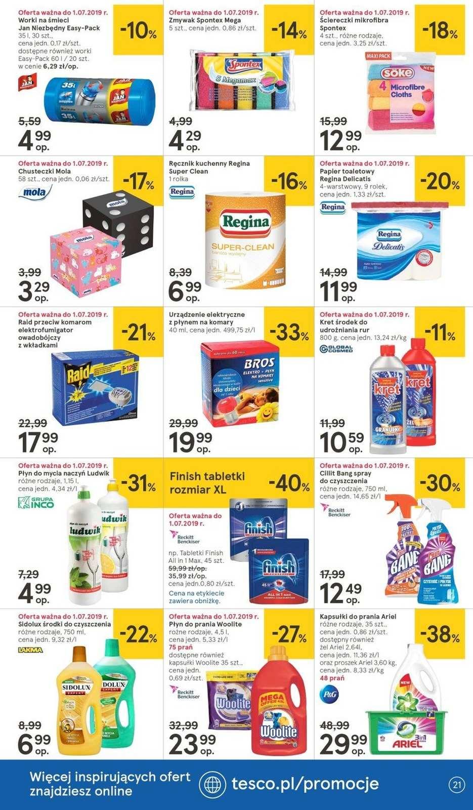Gazetka promocyjna Tesco str. 21
