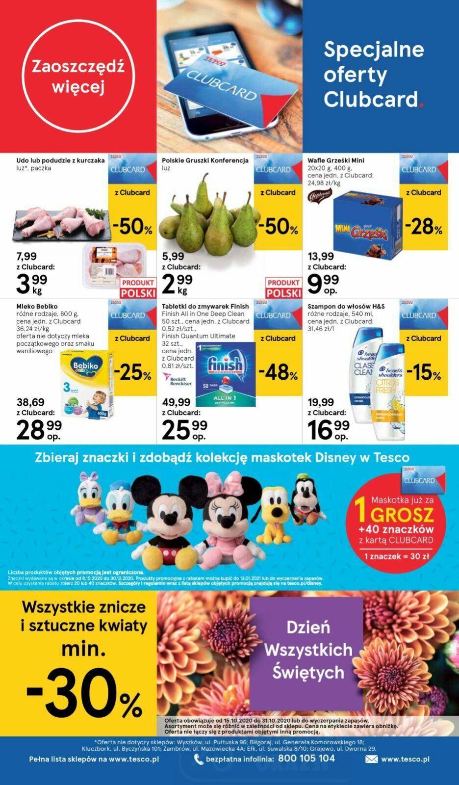 Gazetka promocyjna Tesco str. 1