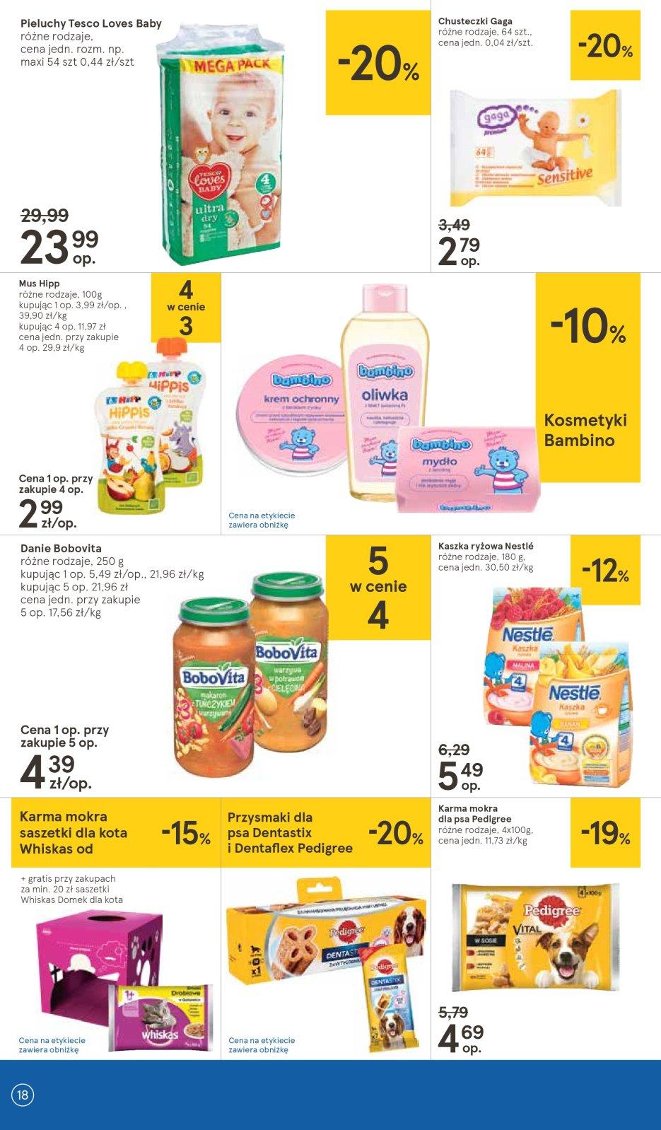 Gazetka promocyjna Tesco str. 18