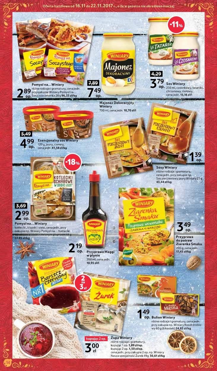 Gazetka promocyjna Tesco str. 14