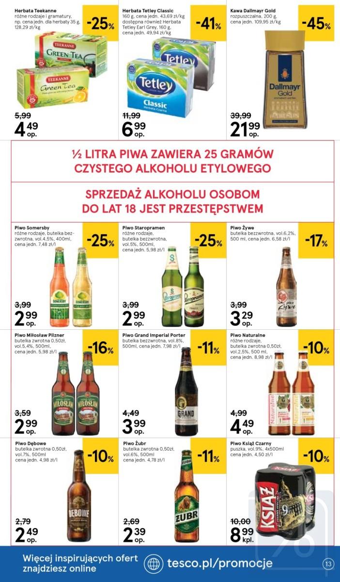 Gazetka promocyjna Tesco str. 13