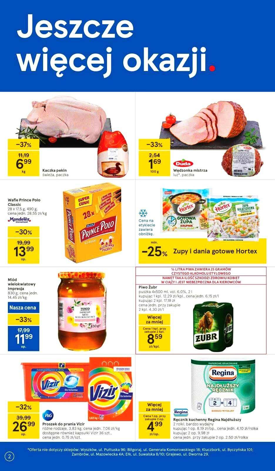 Gazetka promocyjna Tesco str. 2