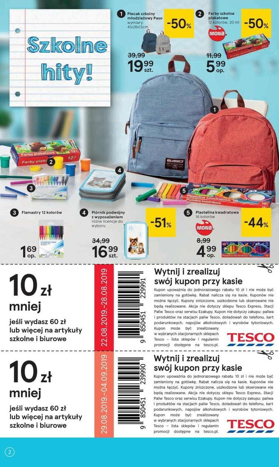 Gazetka promocyjna Tesco str. 2