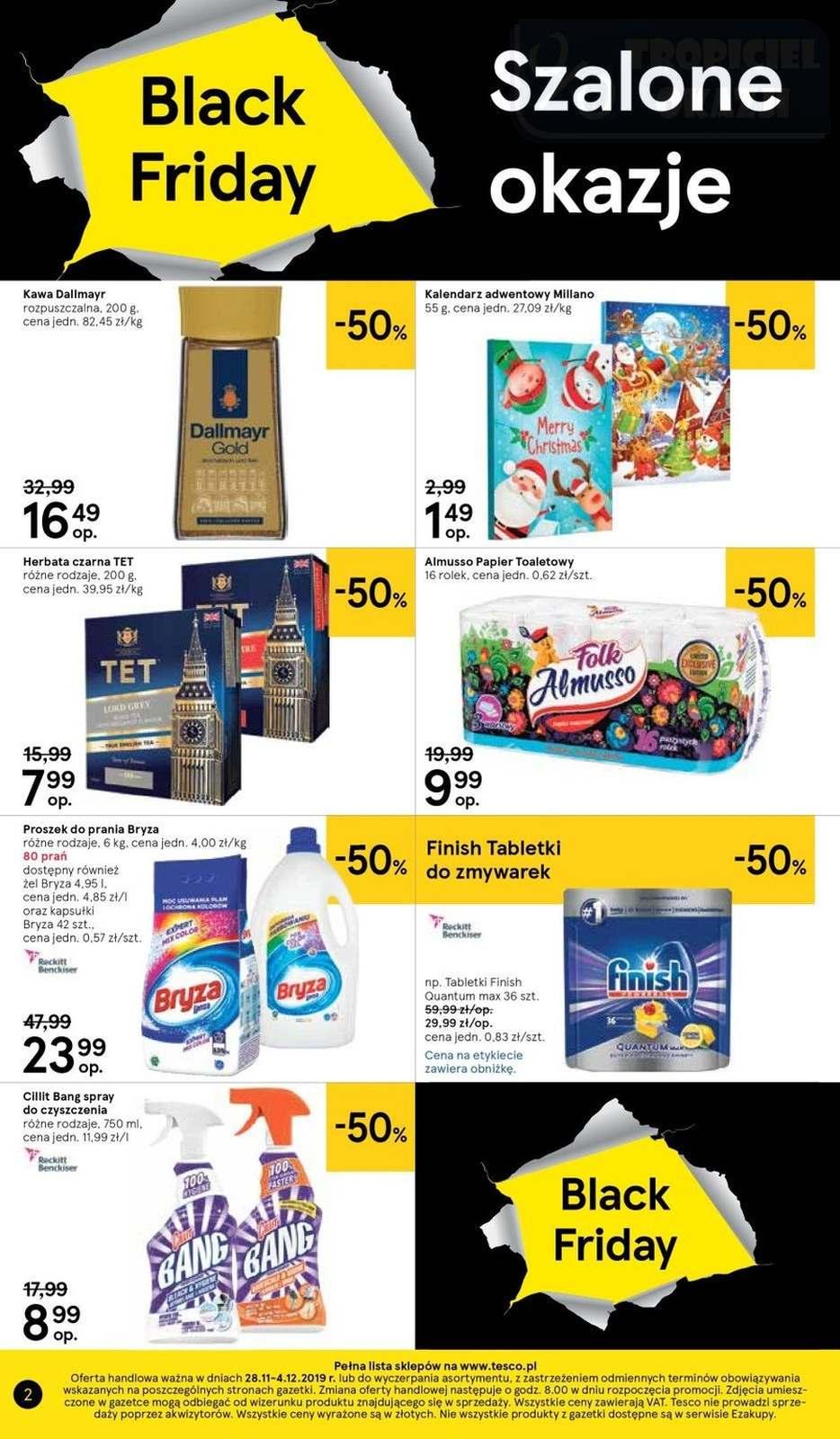 Gazetka promocyjna Tesco str. 2