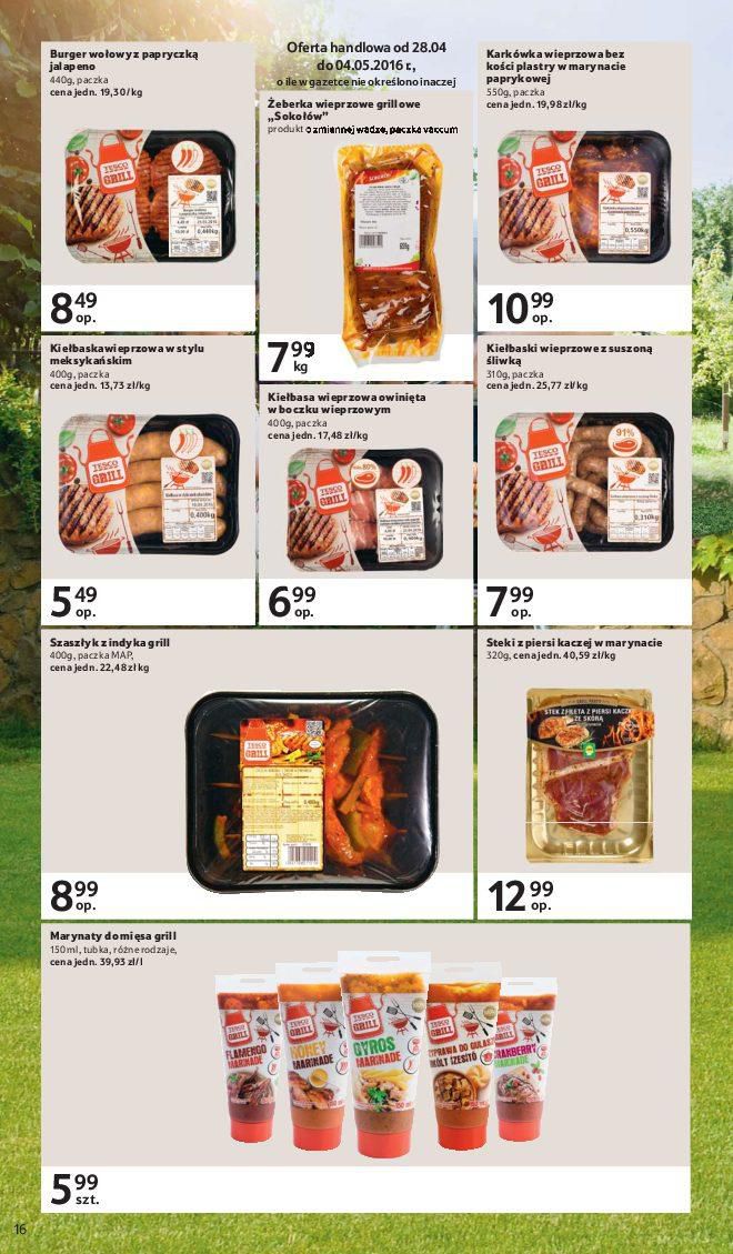 Gazetka promocyjna Tesco str. 16
