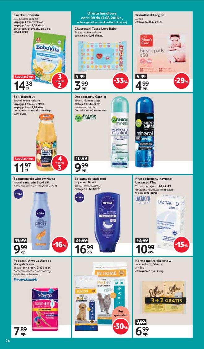 Gazetka promocyjna Tesco str. 24