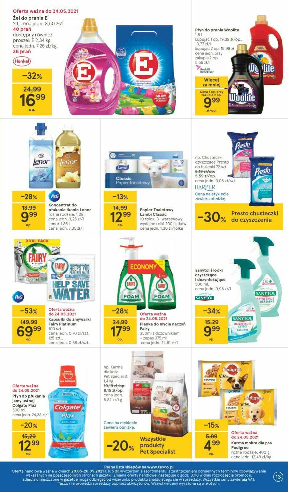 Gazetka promocyjna Tesco str. 13