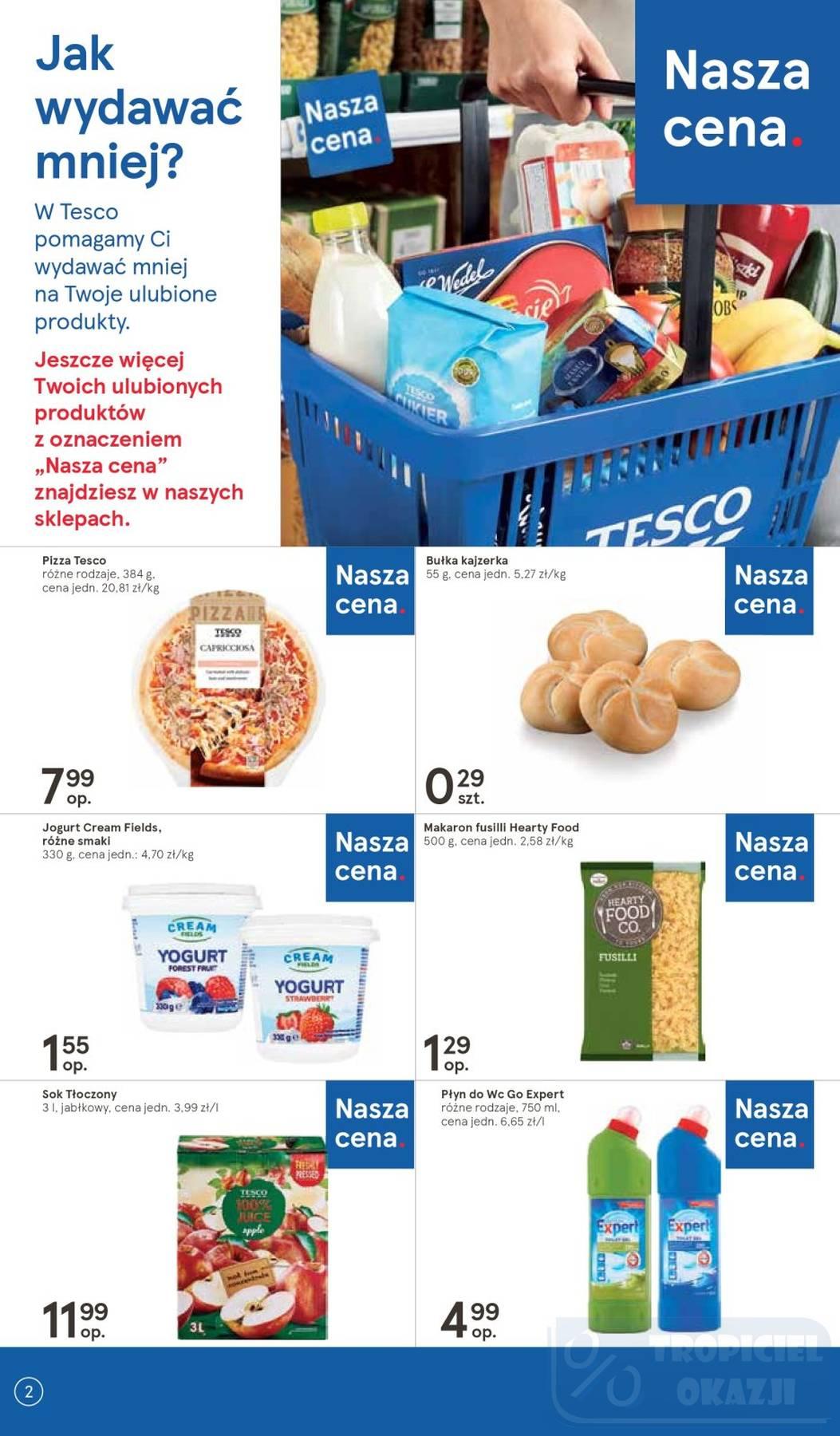 Gazetka promocyjna Tesco str. 2