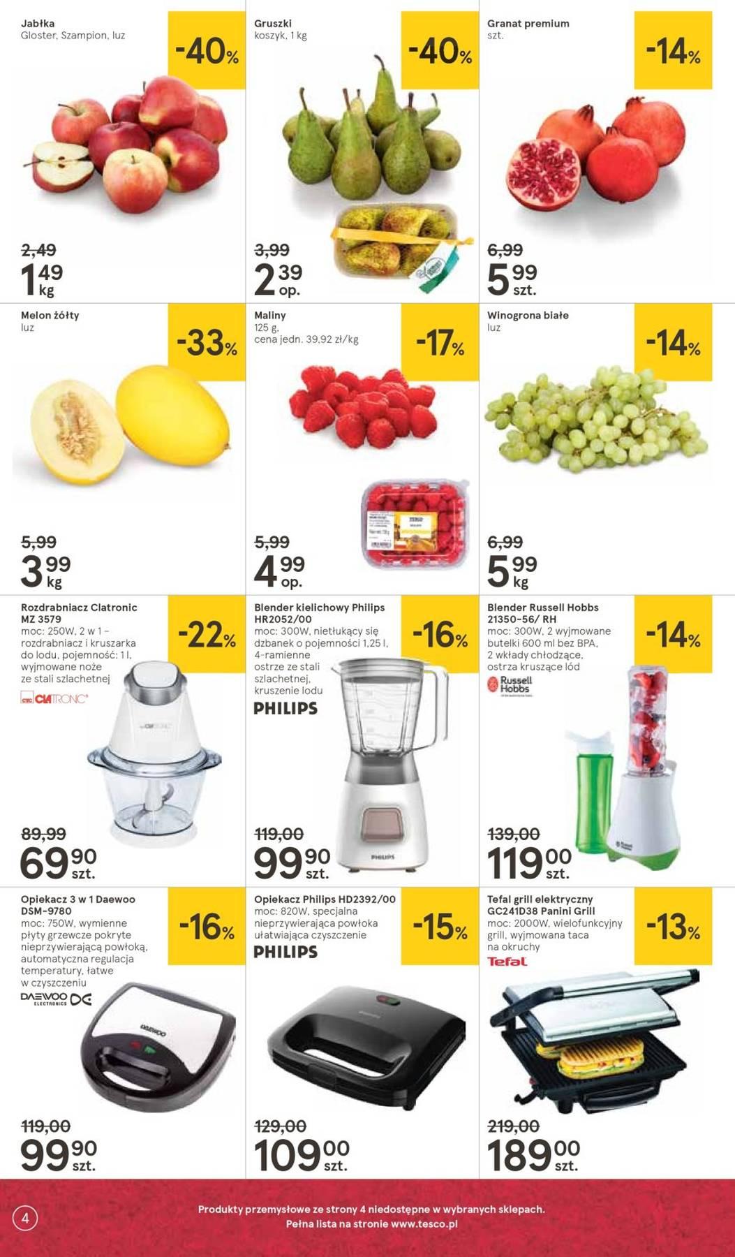 Gazetka promocyjna Tesco str. 4