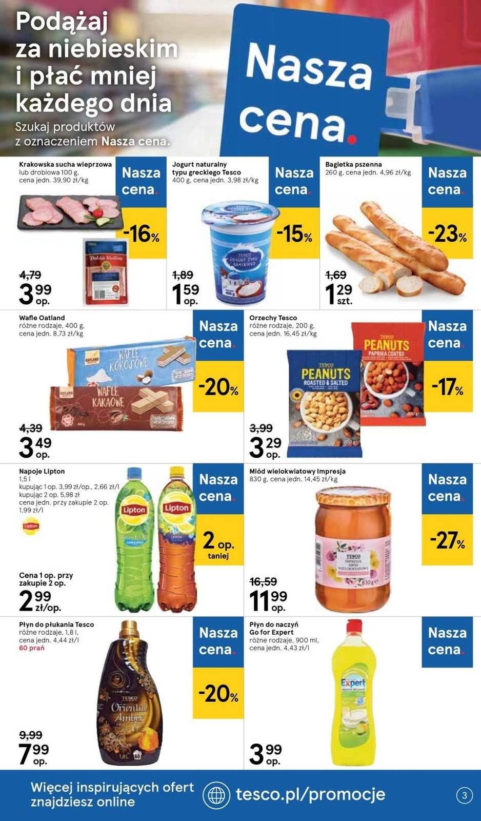 Gazetka promocyjna Tesco str. 3