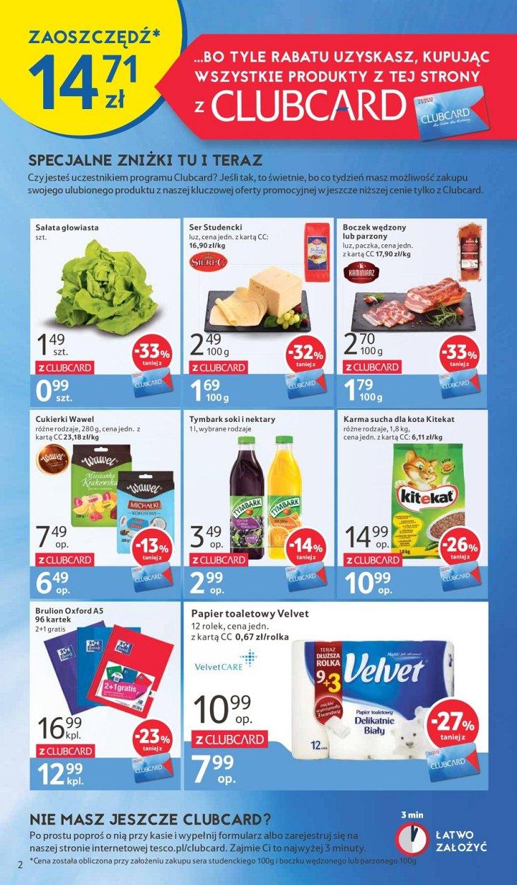 Gazetka promocyjna Tesco str. 2