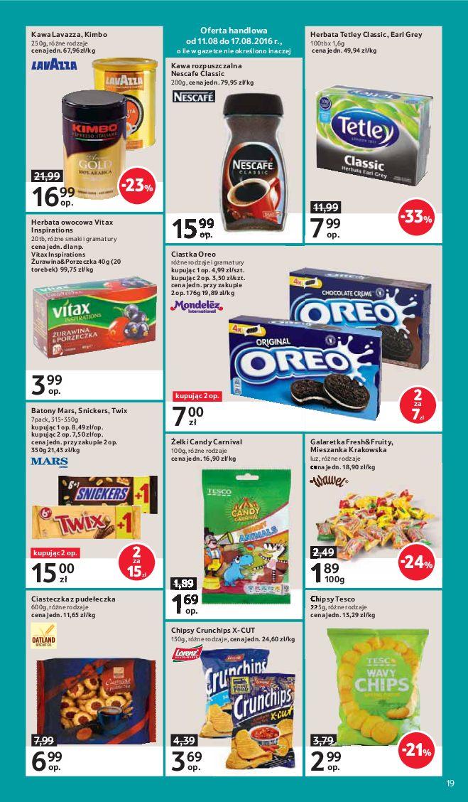 Gazetka promocyjna Tesco str. 19
