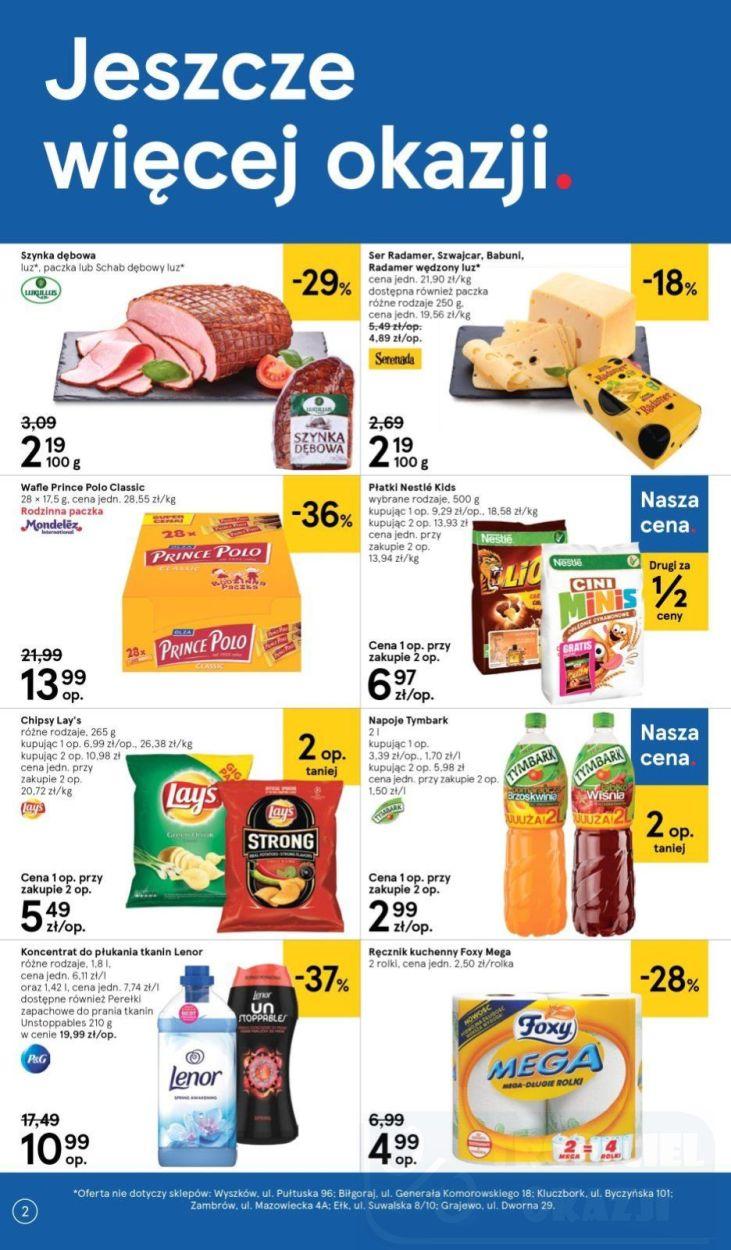 Gazetka promocyjna Tesco str. 2