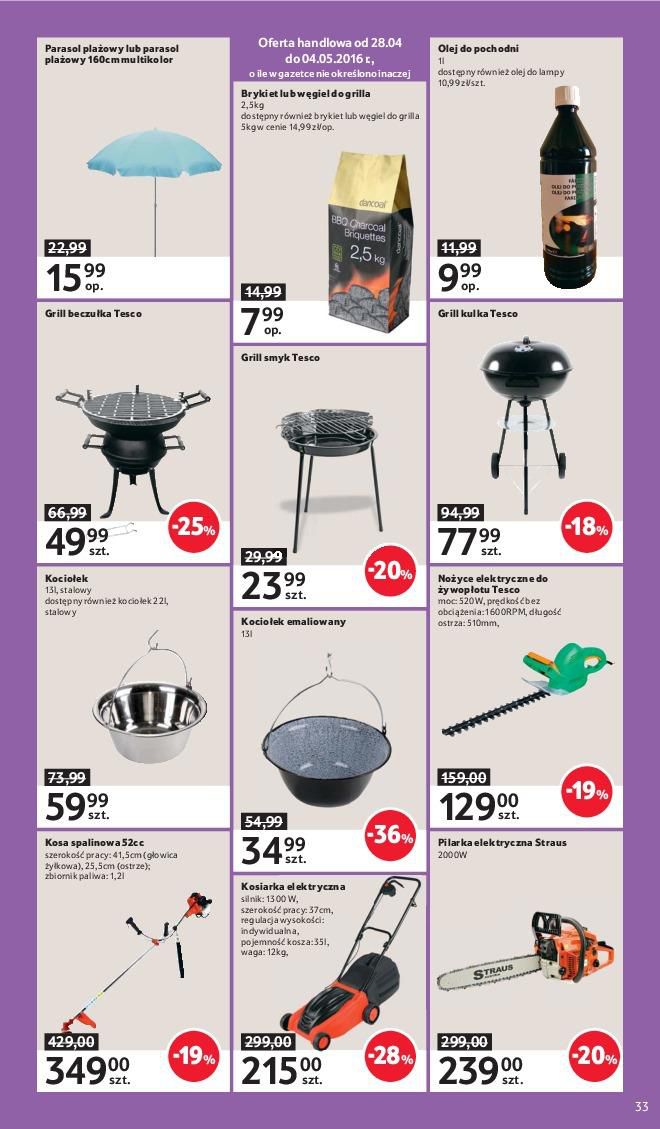 Gazetka promocyjna Tesco str. 33