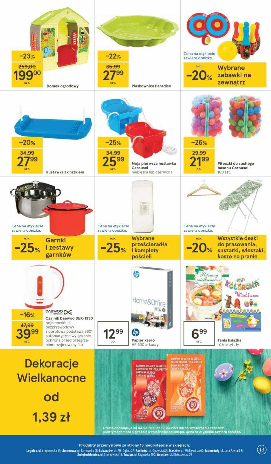 Gazetka promocyjna Tesco str. 13