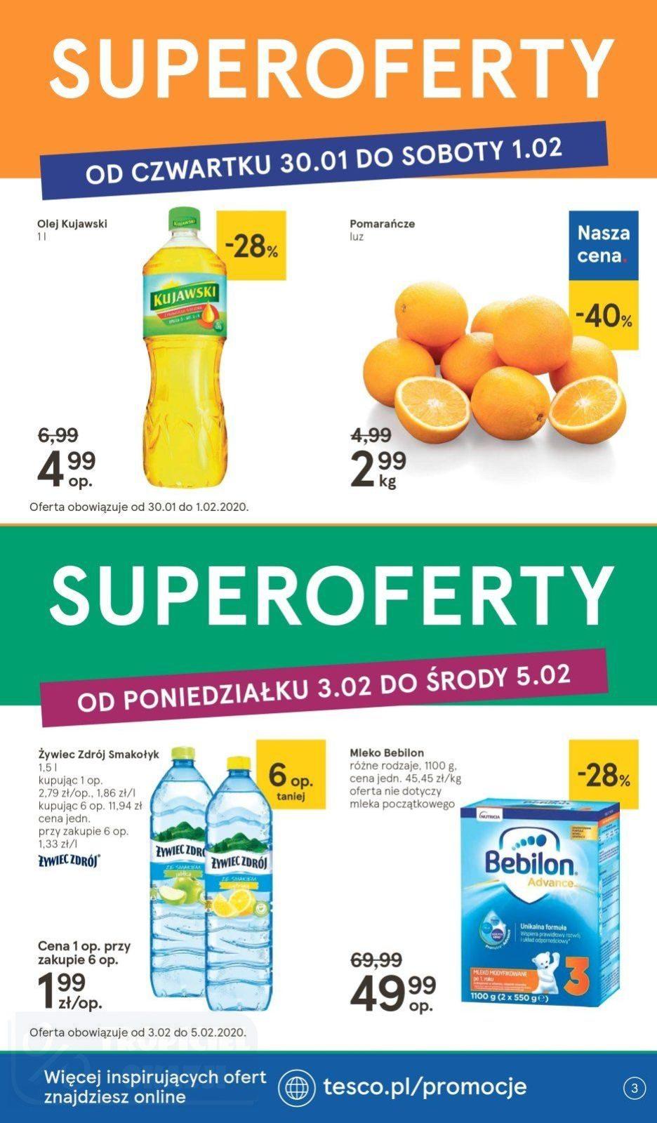 Gazetka promocyjna Tesco str. 3