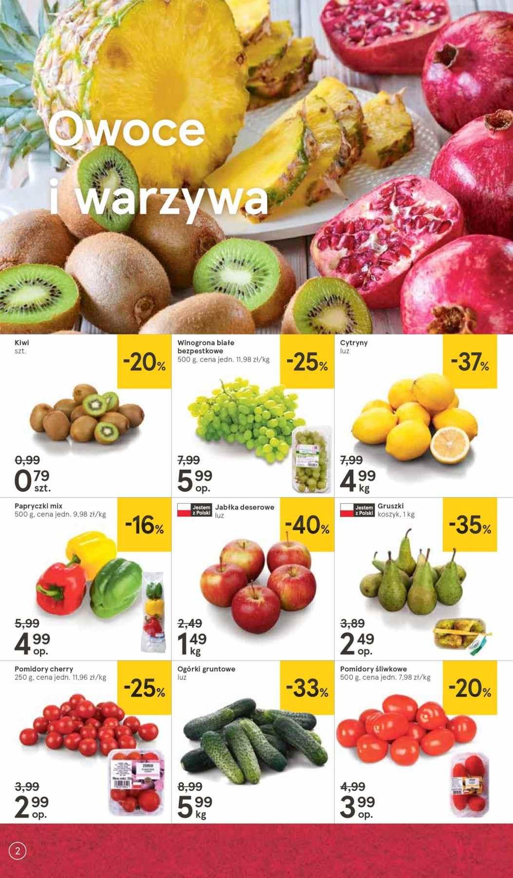 Gazetka promocyjna Tesco str. 2