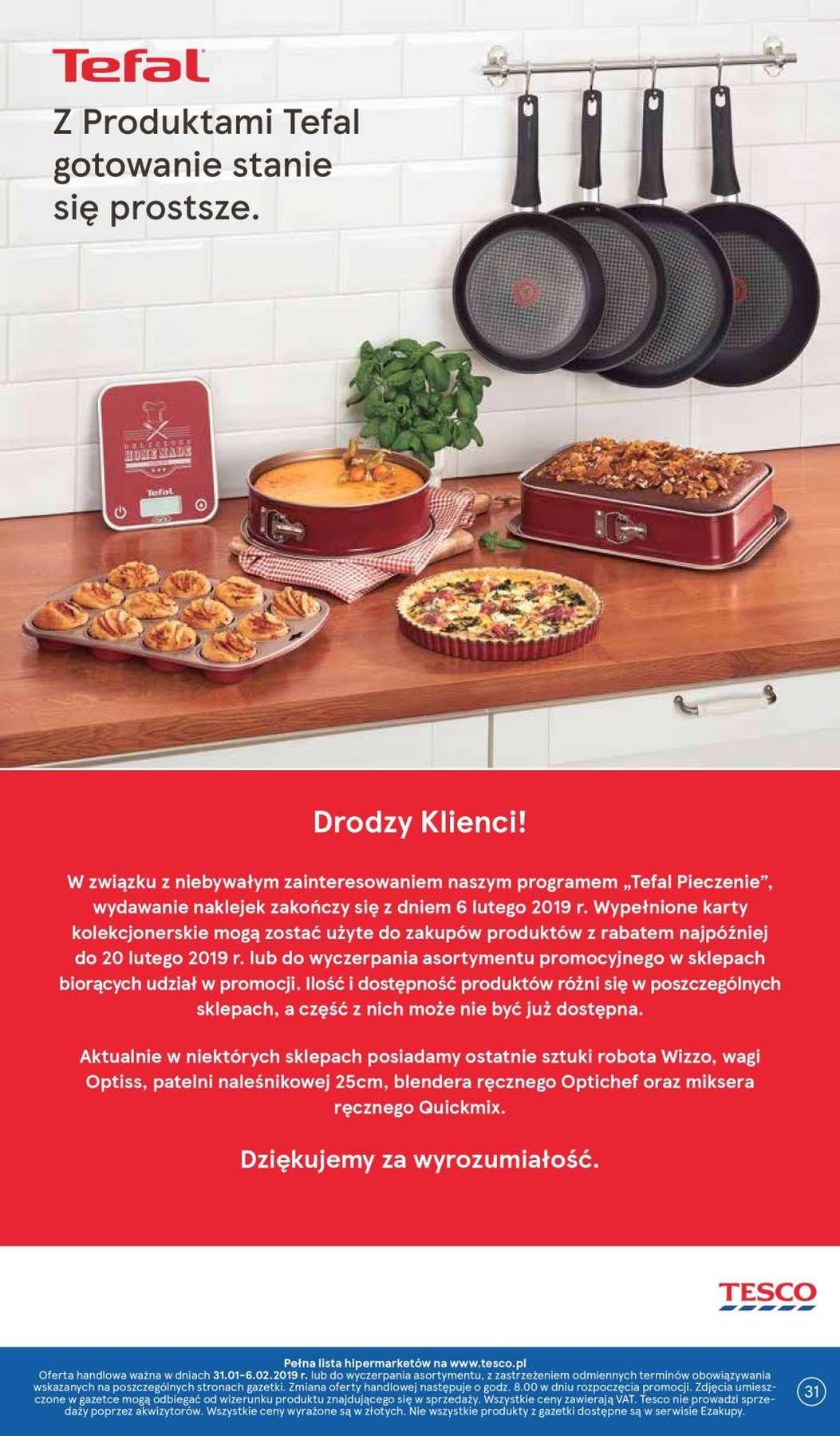 Gazetka promocyjna Tesco str. 31