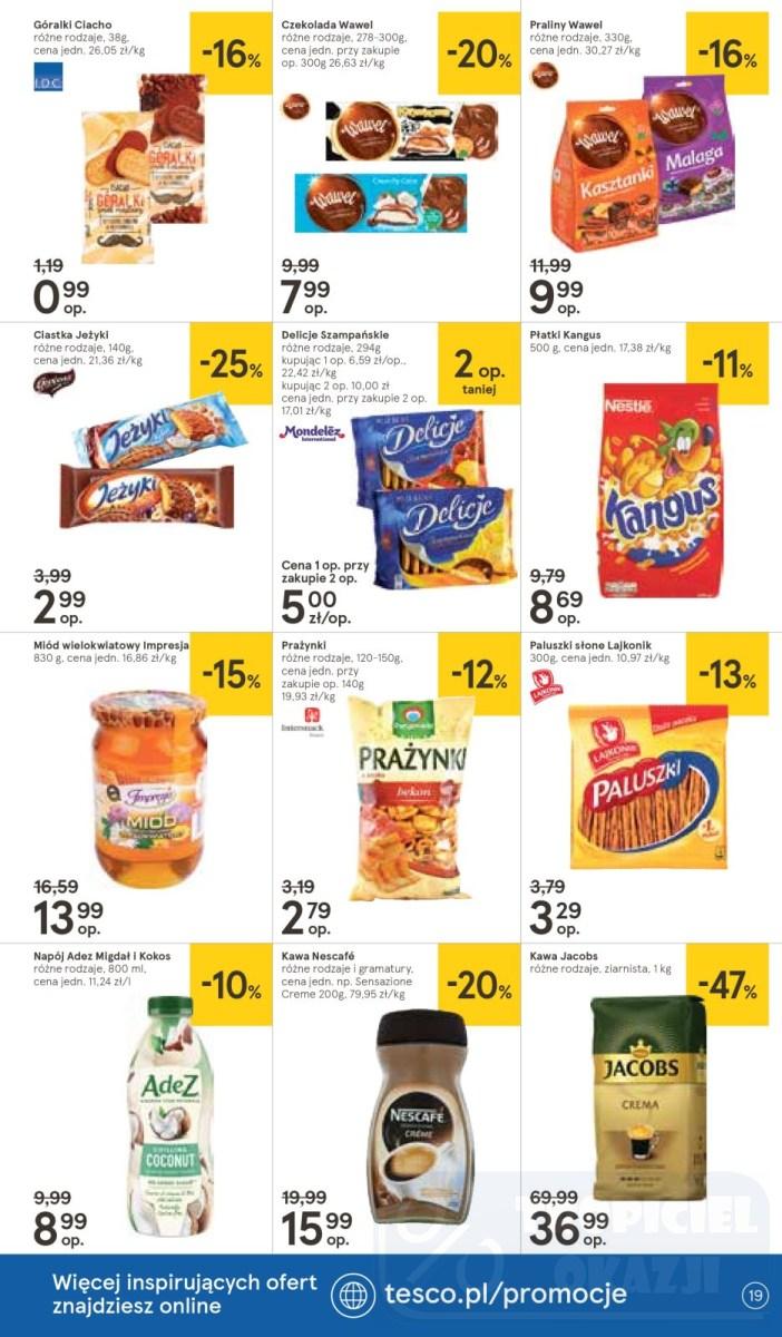 Gazetka promocyjna Tesco str. 19