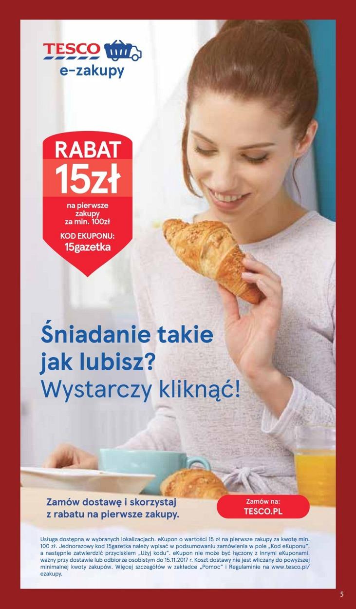 Gazetka promocyjna Tesco str. 5