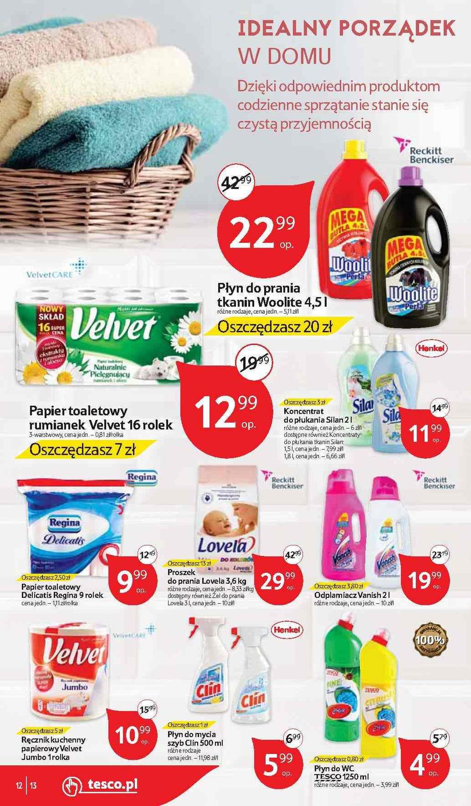 Gazetka promocyjna Tesco str. 12