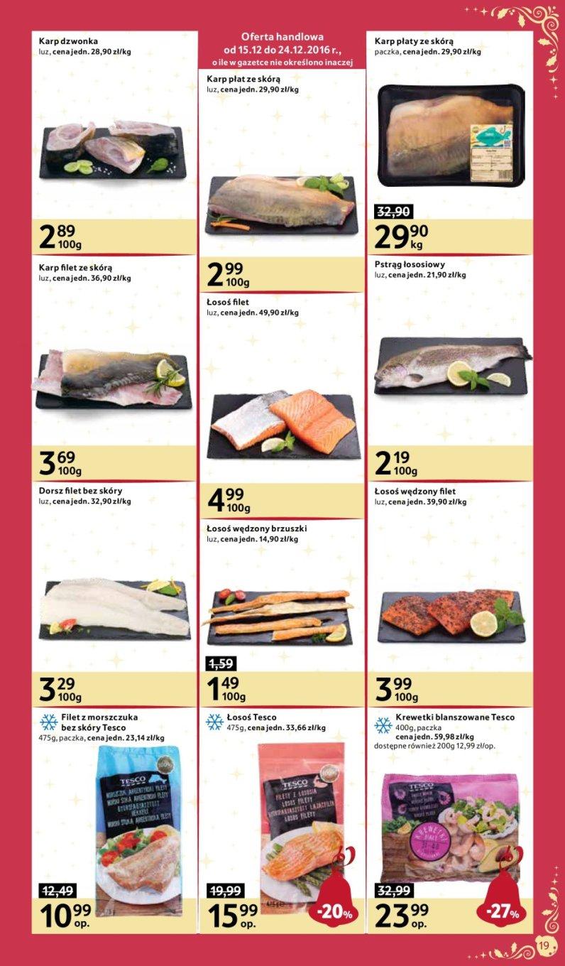 Gazetka promocyjna Tesco str. 19