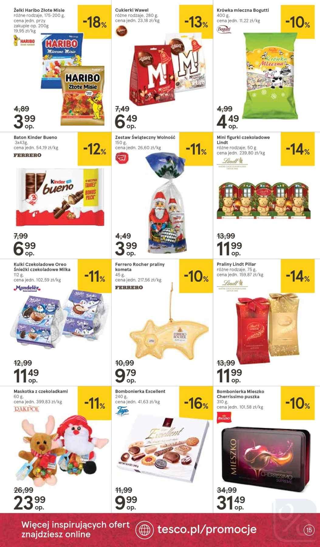 Gazetka promocyjna Tesco str. 15