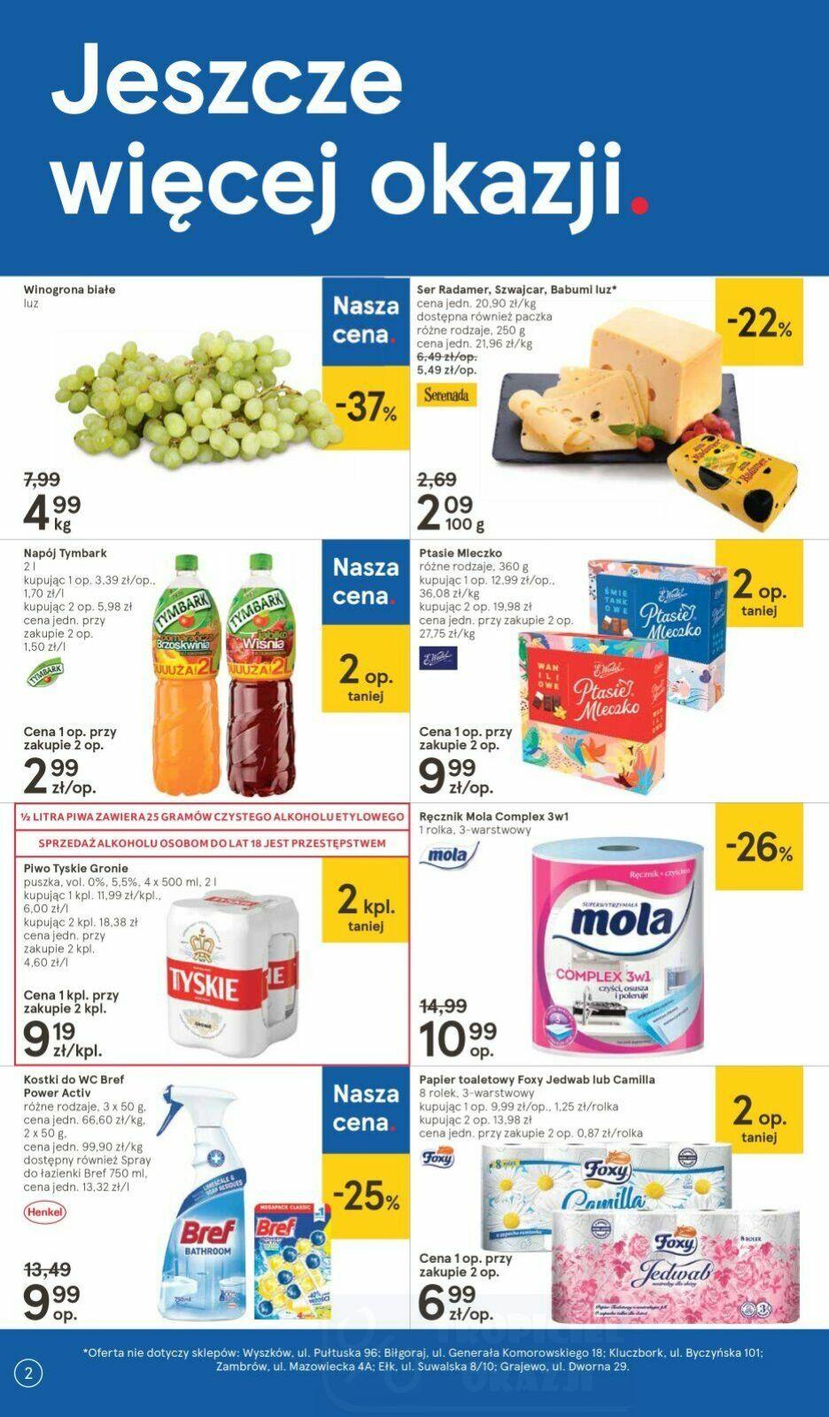 Gazetka promocyjna Tesco str. 2