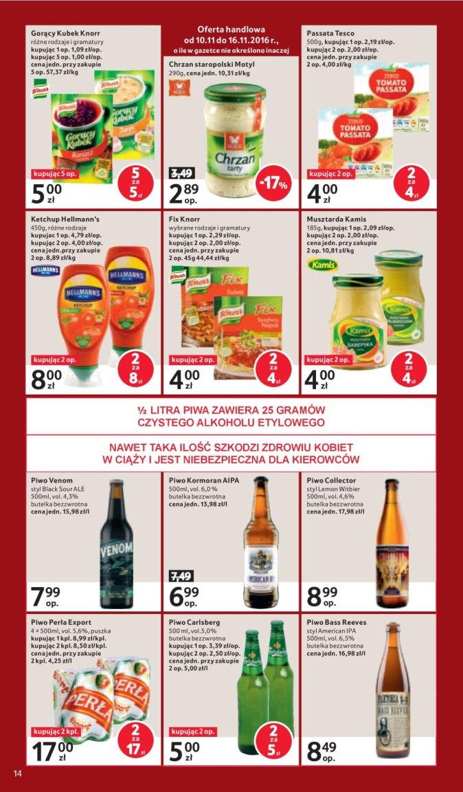 Gazetka promocyjna Tesco str. 14